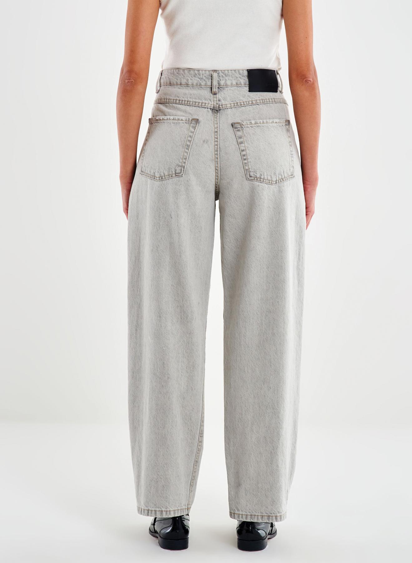 Light Grey relaxed fit Jeans Phoebe Vicolo - 3