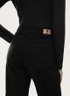 Black straight fit five pockets Trousers Emme Marella - 3