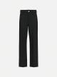 Black straight fit five pockets Trousers Emme Marella - 4