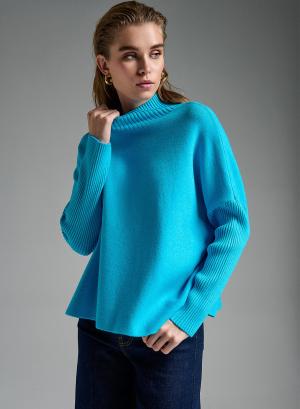 Half-turtleneck sweater - 11374