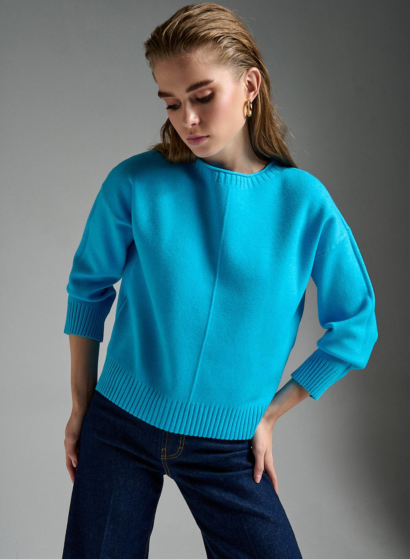 Round neck sweater - 4