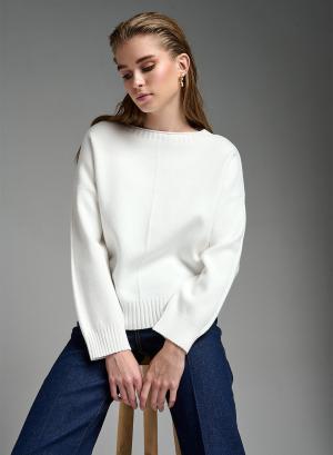 Round neck sweater - 11408