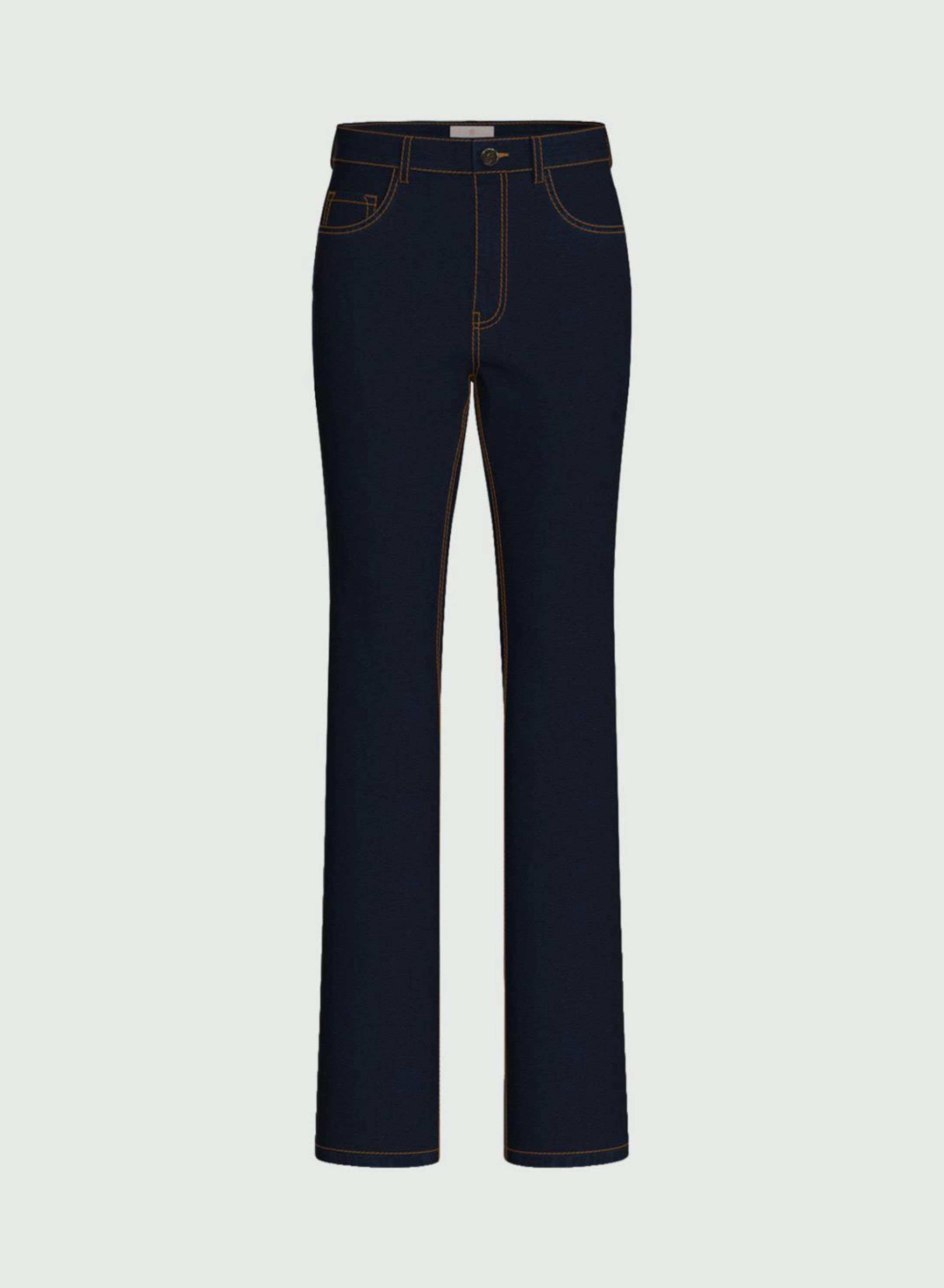 Navy Blue bootcut Παντελόνι Τζιν Emme Marella - 5