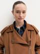 Cognac biker Jacket Emme Marella - 4