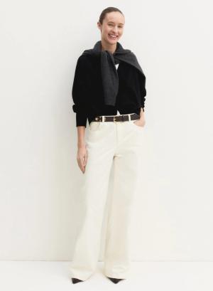 Εκρού πεντάτσεπο Παντελόνι Emme Marella - 64231