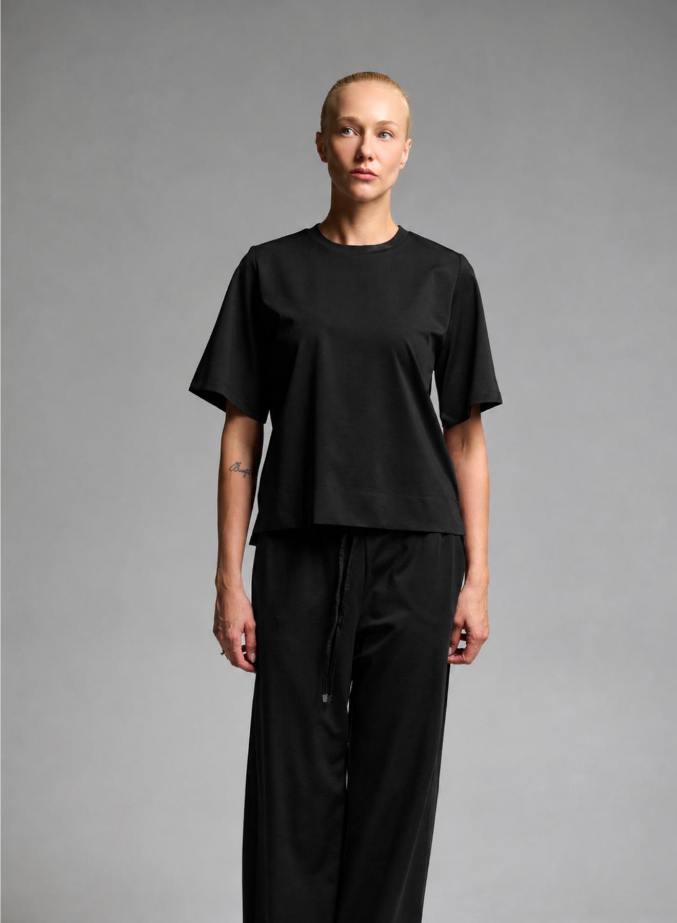Black T-Shirt Emme Marella - 1