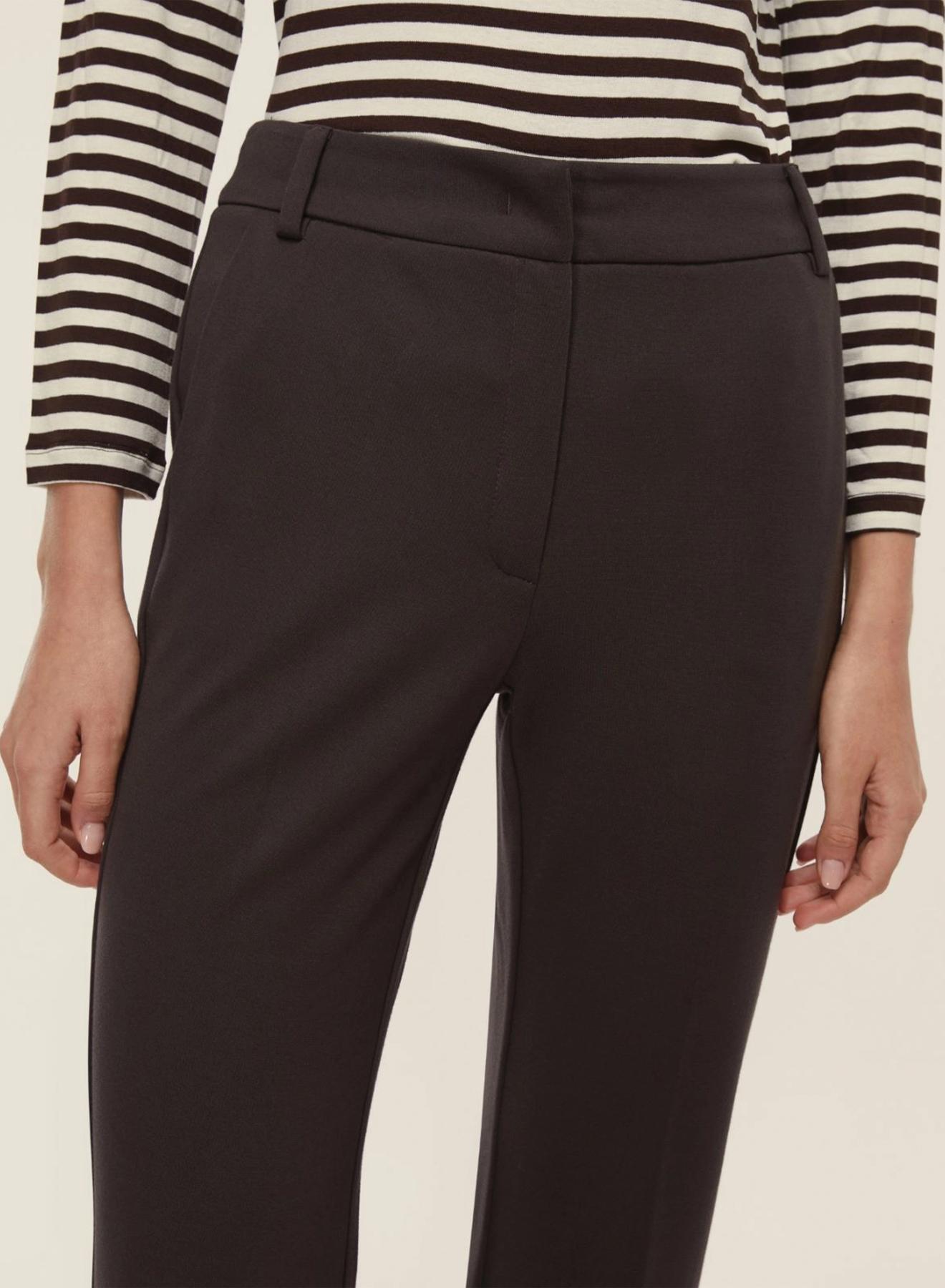 Brown straight fit Trousers Emme Marella - 4