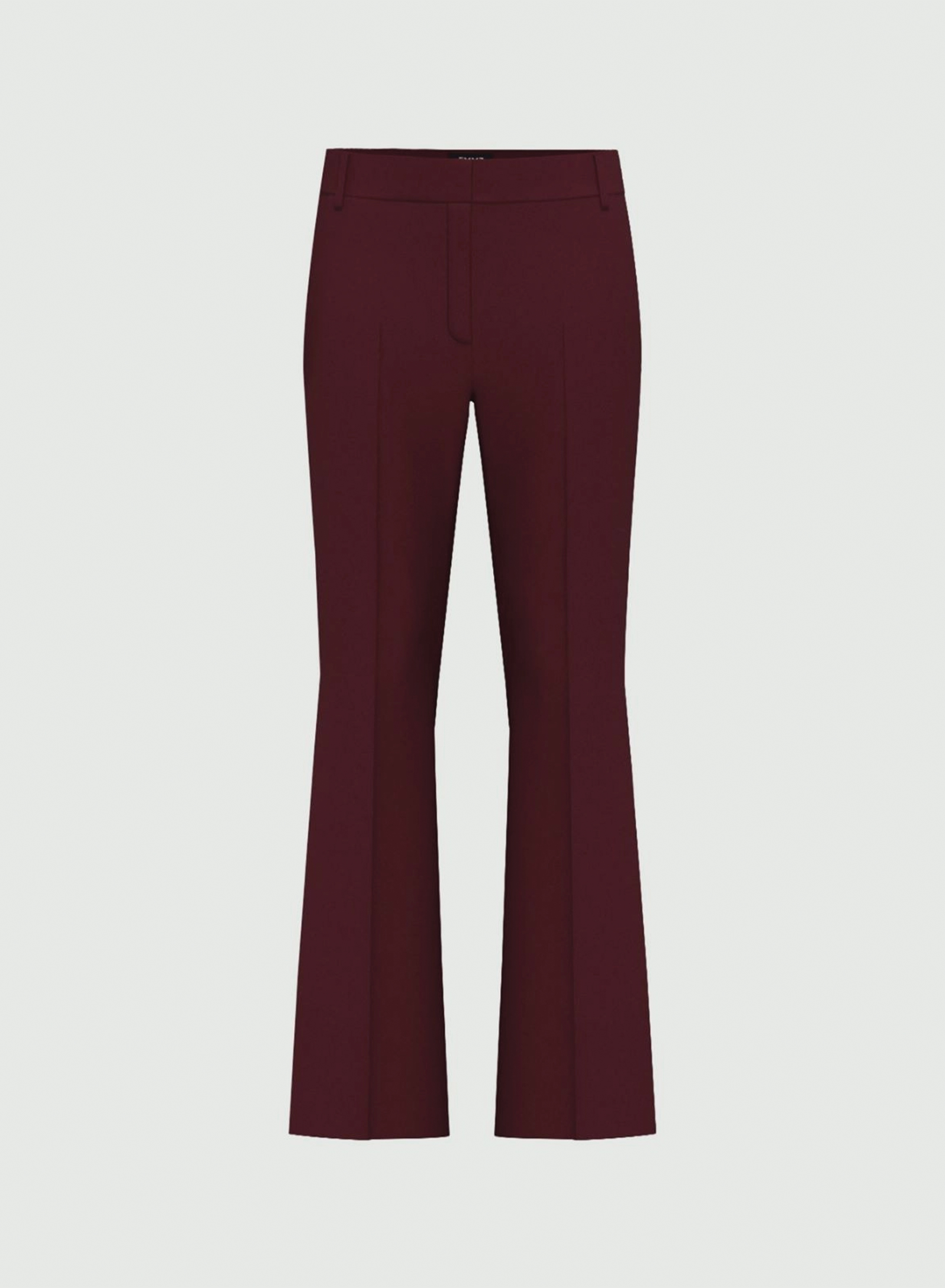 Bordeaux straight fit Trousers Emme Marella - 4