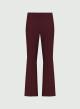 Bordeaux straight fit Trousers Emme Marella - 4