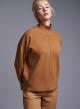 Camel straight fit turtleneck Sweater Luxe - 1