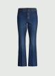 Blue flared Jeans in stretch cotton Emme Marella - 3