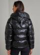 Hooded puffer jacket with removable sleeves - 2