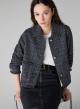 Γκρι tweed Jacket Emme Marella - 1