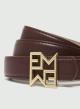 Bordeaux reversible Belt Emme Marella - 2