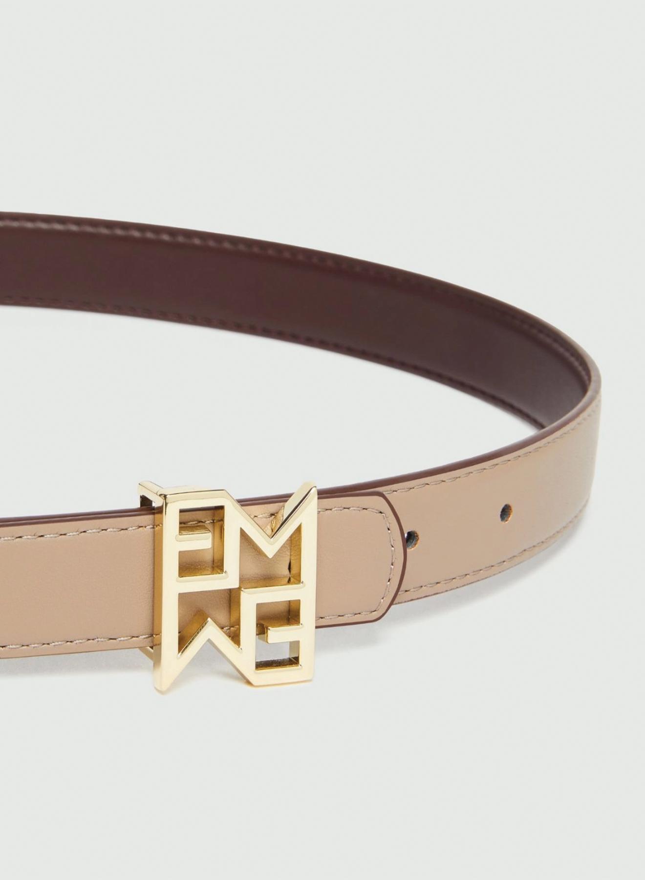 Bordeaux reversible Belt Emme Marella - 4