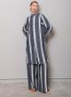 Blue-White Shirtdress with wide stripes "MARTA" Capetanissa - 0