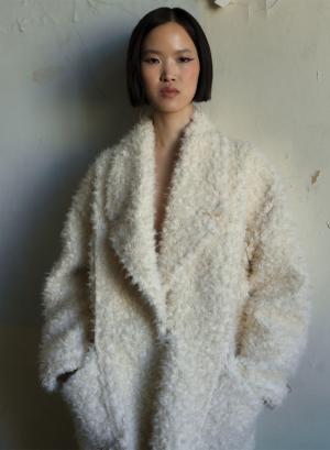 Eco fur coat - 11997