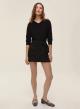 Black wrap Skirt Emme Marella - 0