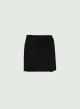 Black wrap Skirt Emme Marella - 4