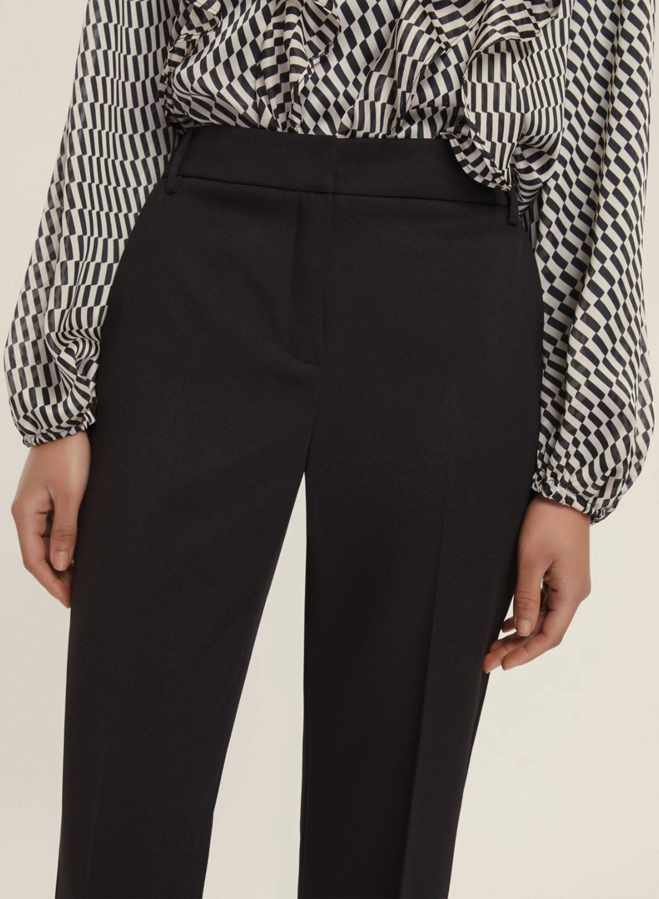 Black Trousers with a slight flare Emme Marella - 4