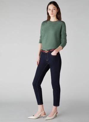 Navy Blue skinny stretch cotton Jeans Emme Marella - 34201