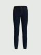 Navy Blue skinny stretch cotton Jeans Emme Marella - 3