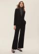 Black straight fit Trousers Emme Marella - 0