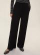 Black straight fit Trousers Emme Marella - 3