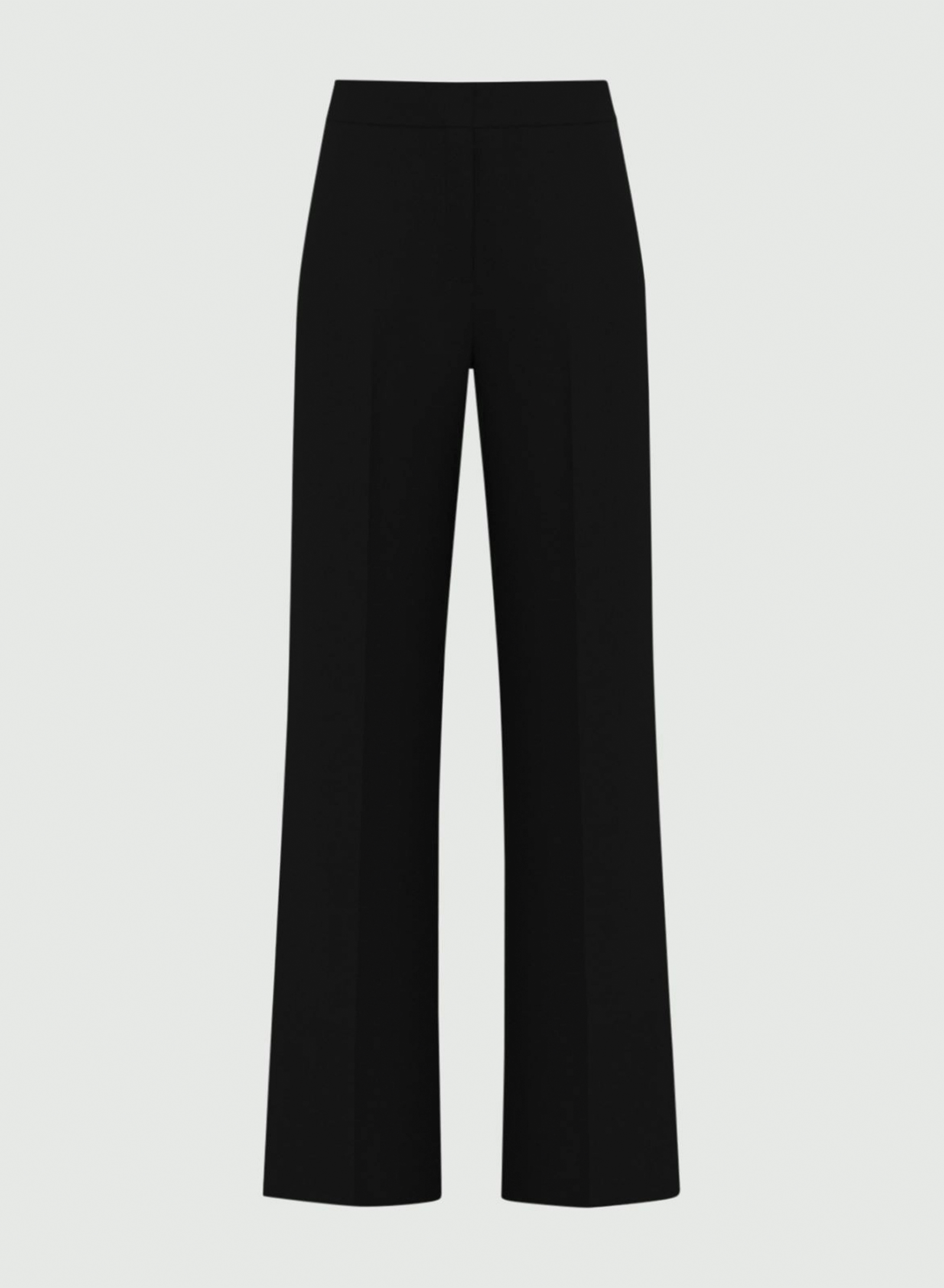 Black straight fit Trousers Emme Marella - 4