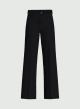 Black straight fit Jeans with patch pockets Emme Marella - 4