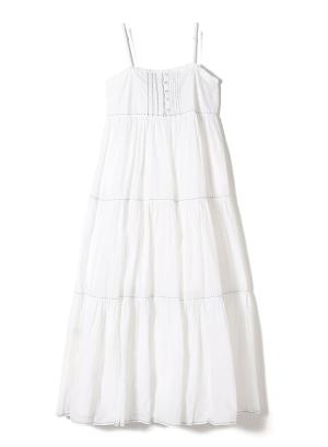 Cotton dress with straps "PERIDOTOS" - 20626