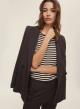 Brown long-sleeved sailor-striped T-shirt with long sleeves Emme Marella - 2