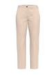 Striped cotton pants with a satin texture-2