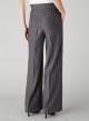 Grey straight leg Trousers with stripes Emme Marella - 2