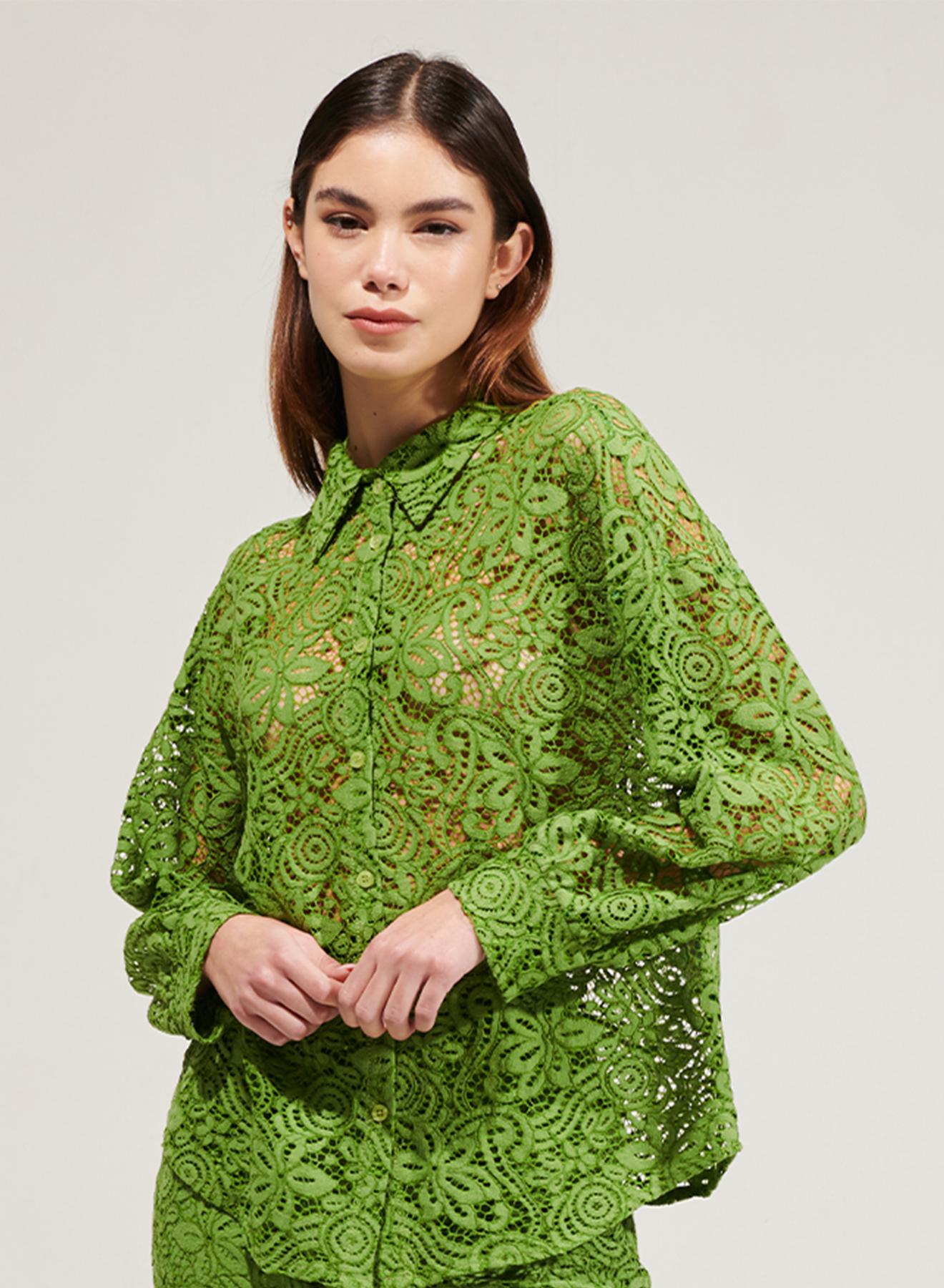 Lace shirt - 2