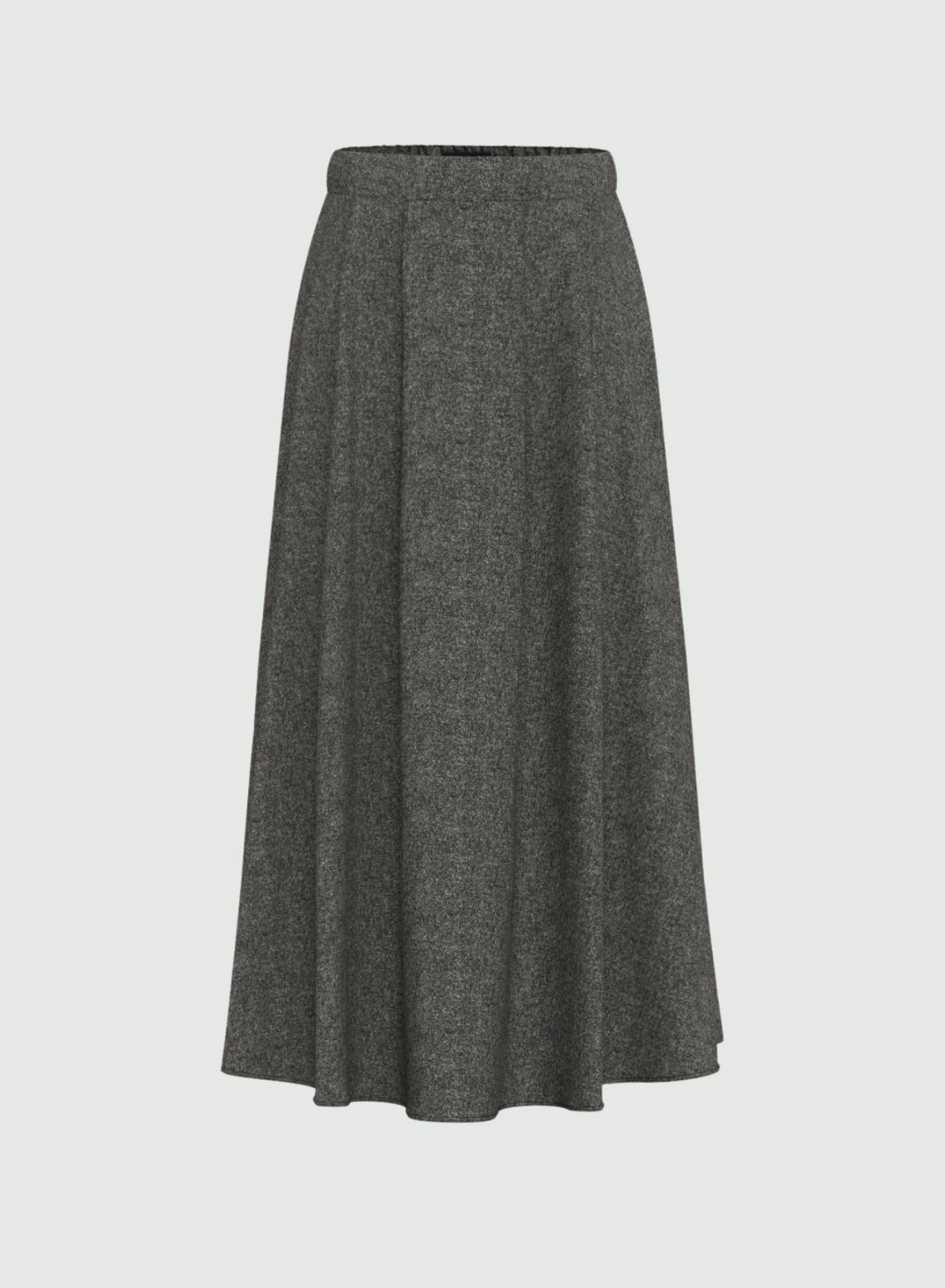 Grey Skirt with rear elasticated waistband Emme Marella - 4