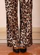 Animal Print Trousers with rubber waistband R.R. - 2