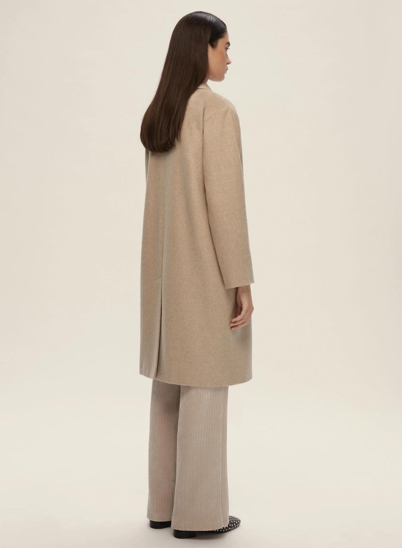 Off White στραυροκούμπωτο μάλλινο Παλτό Emme Marella - 2