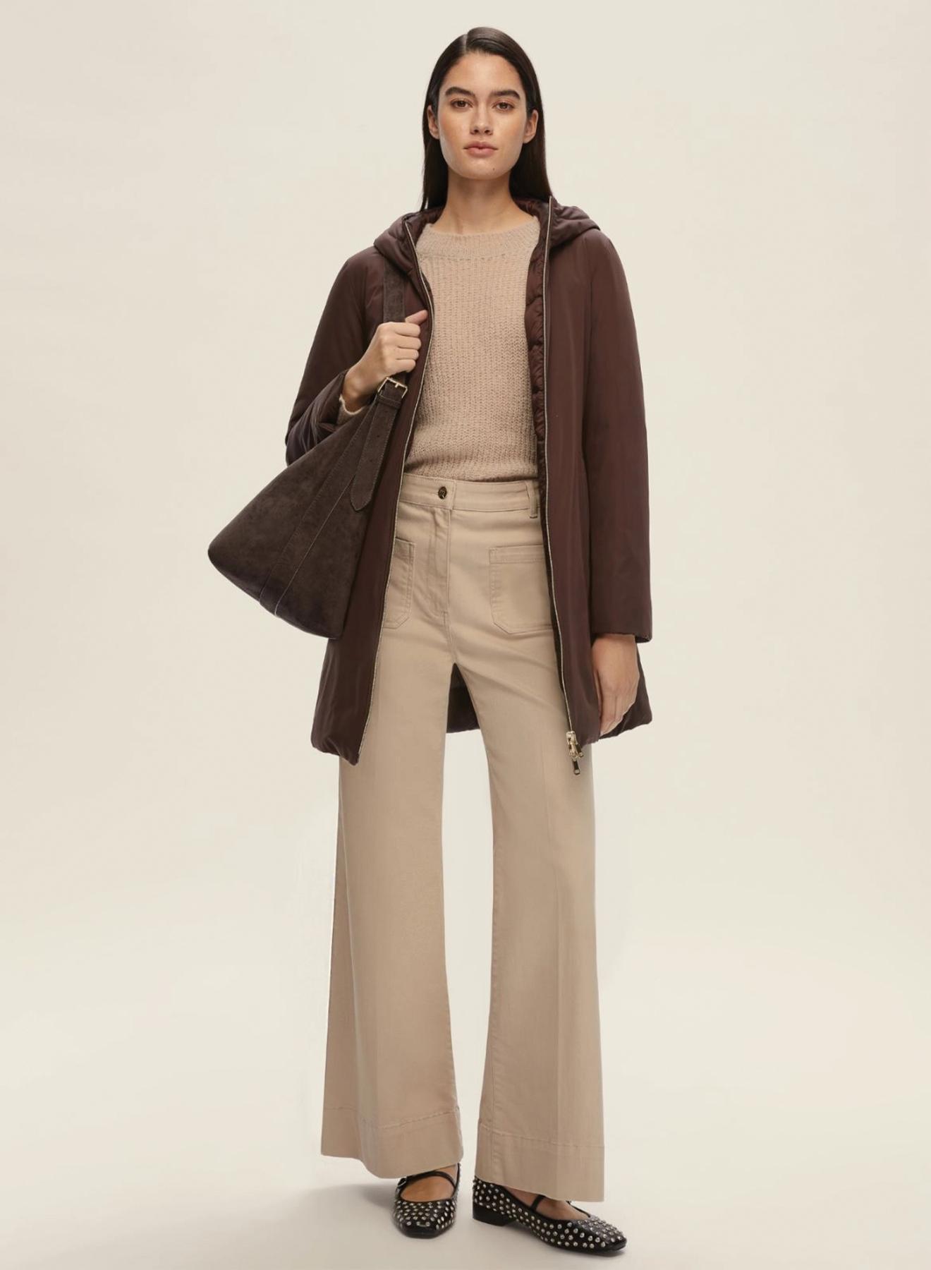 Off White flared Trousers with patch pockets Emme Marella - 1