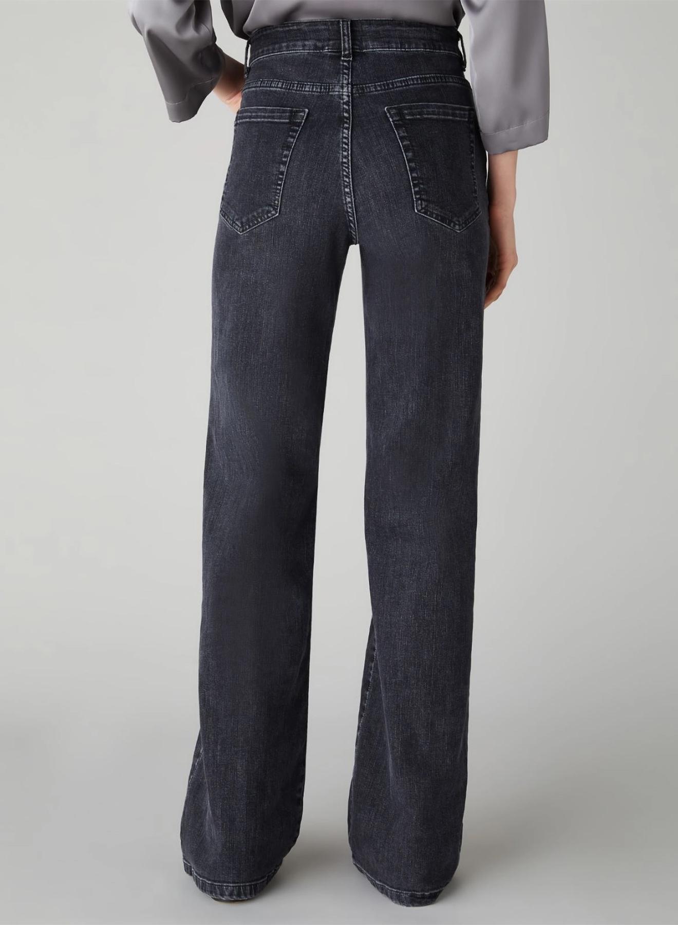 Black straight-leg Jeans Emme Marella - 3