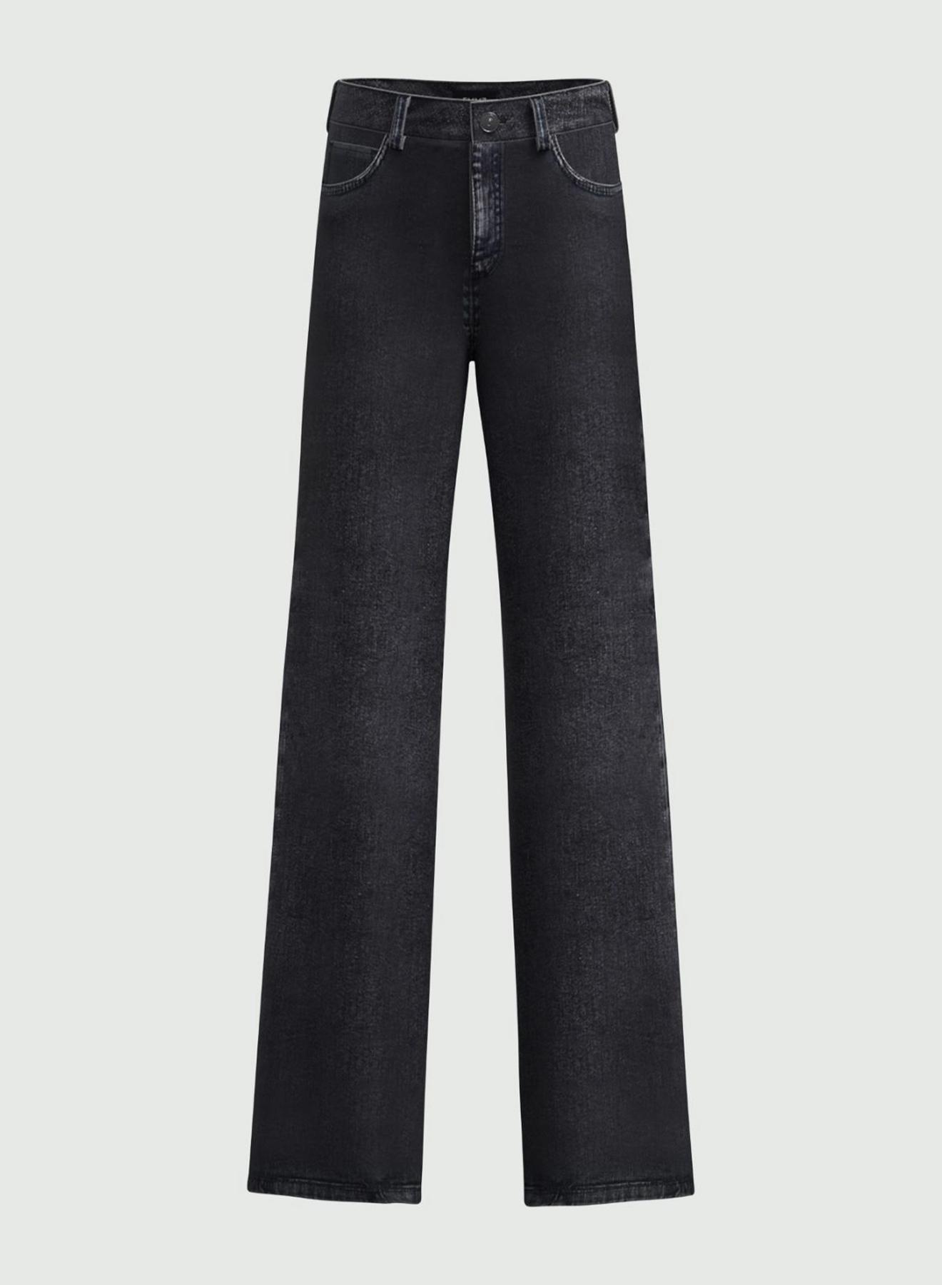 Black straight-leg Jeans Emme Marella - 4