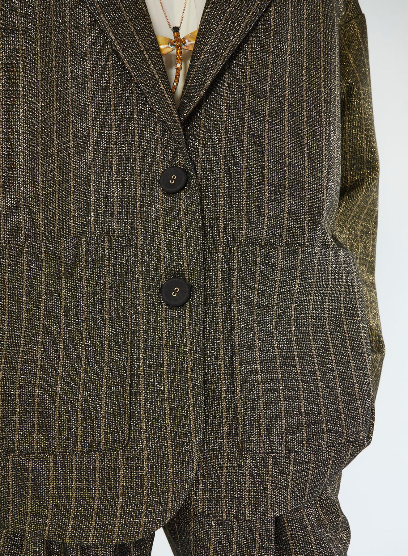 Oversized blazer with stripes - 3