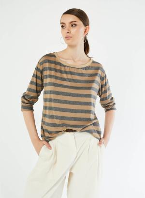 Blouse with stripes  - 9735
