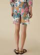 Camel Shorts in linen and cotton-blend fabric Emme Marella - 1
