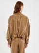 Camel Shirt with large pockets Vicolo - 4