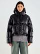 Black down modular Jacket with hood and with detachable parts Vicolo - 3