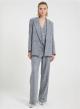 Grey herringbone Jacket with decorative sequins and pearls Vicolo - 0