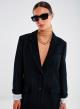 Dark Blue pinstriped Jacket with two buttons Vicolo - 1