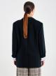 Dark Blue pinstriped Jacket with two buttons Vicolo - 2