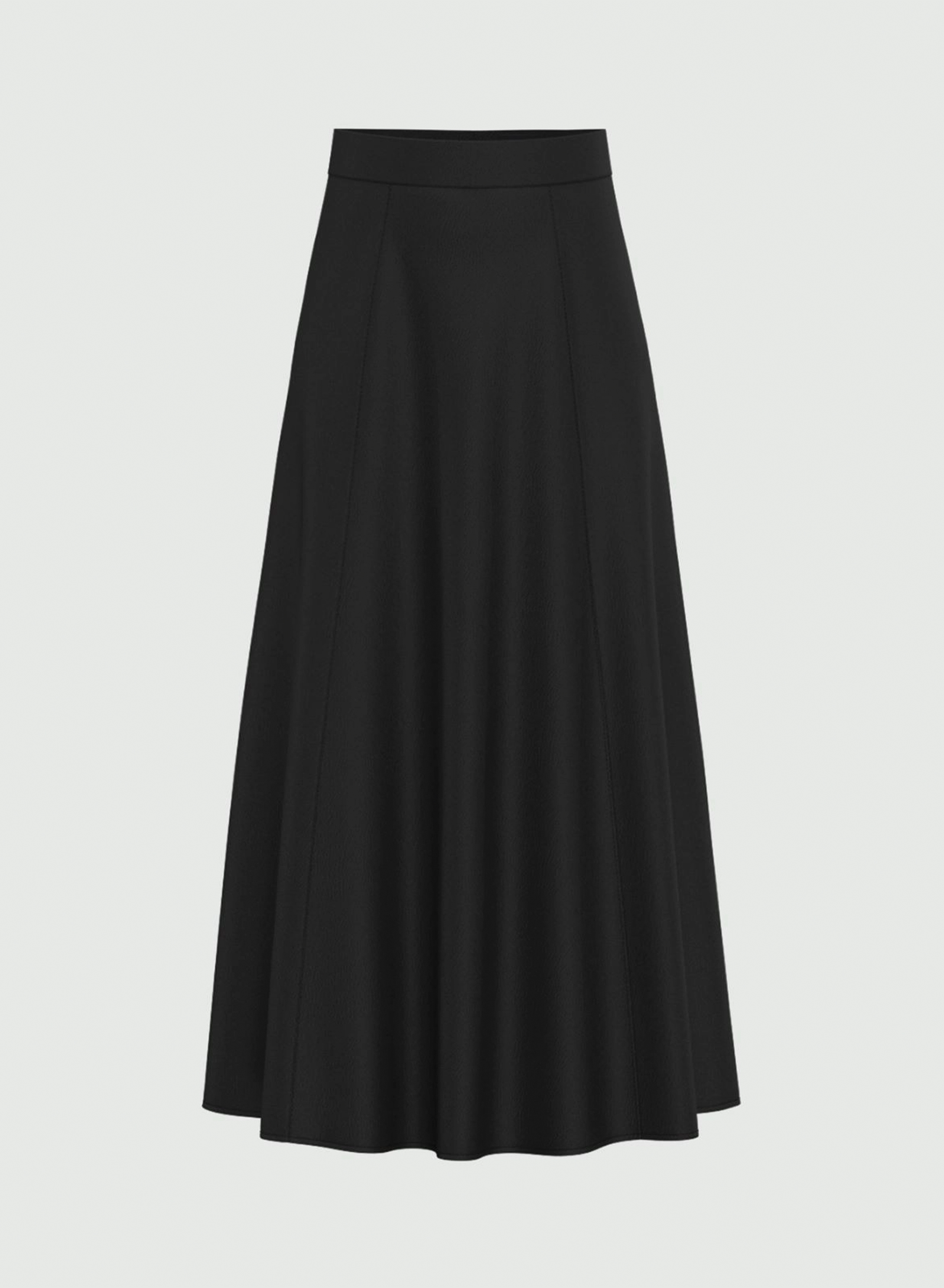 Black eco leather Skirt Emme Marella - 4
